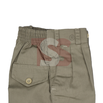 Light Khaki Elastic Pant