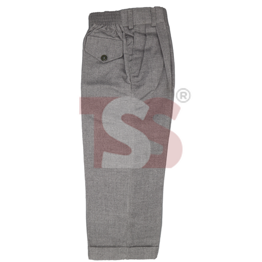 Silver Grey Elastic Pant