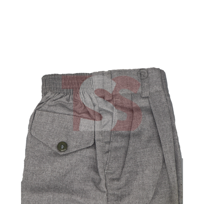 Silver Grey Elastic Pant