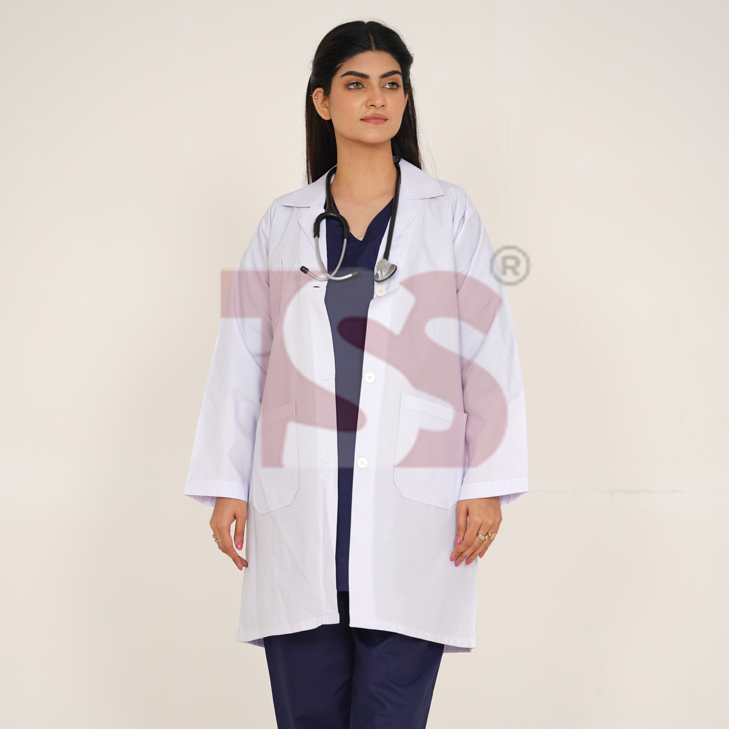 Plain White Lab Coat