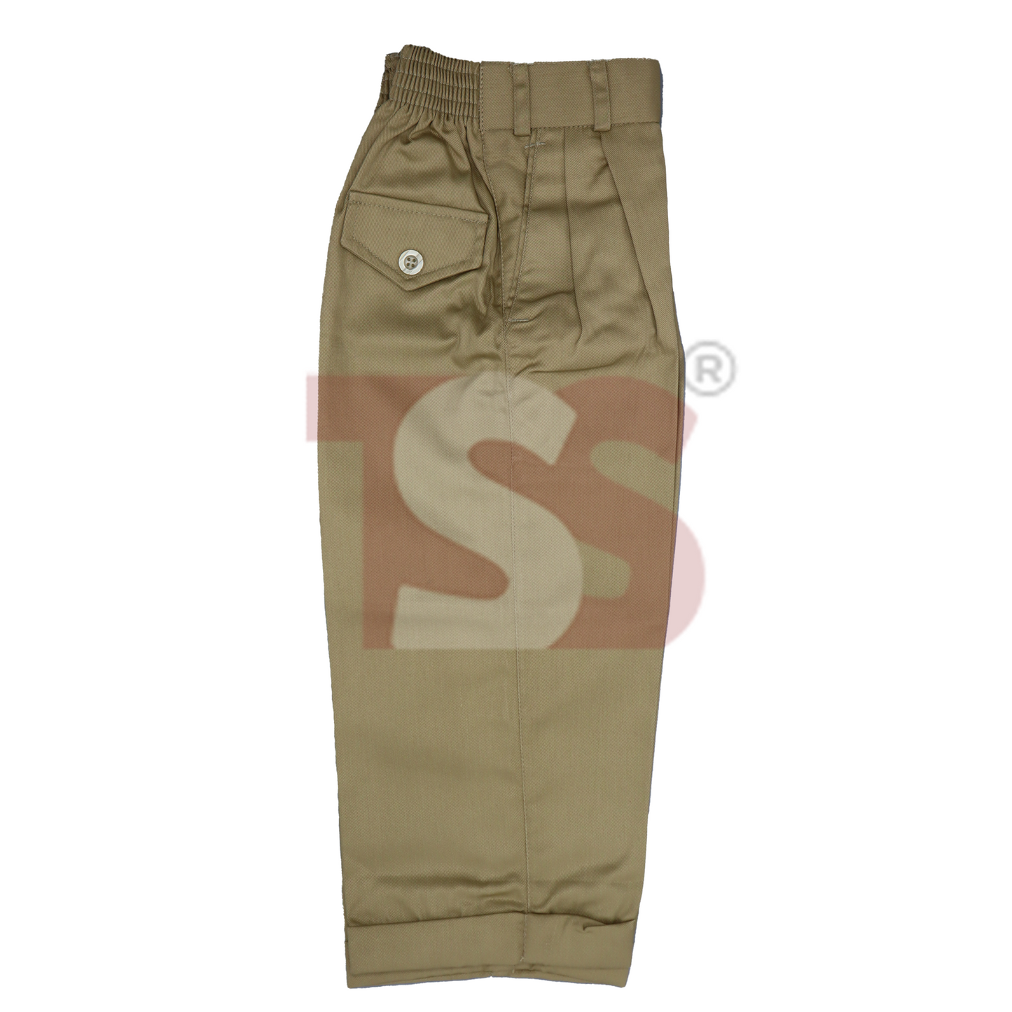 Khaki Elastic Pant