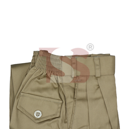 Khaki Elastic Pant