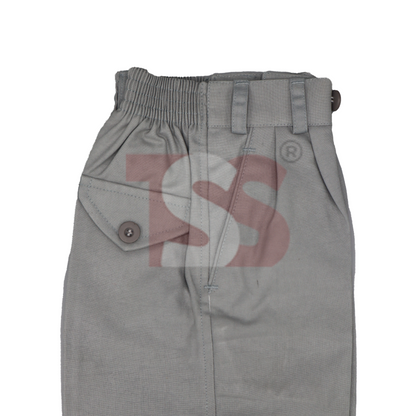 Tropical Grey Elastic Pant