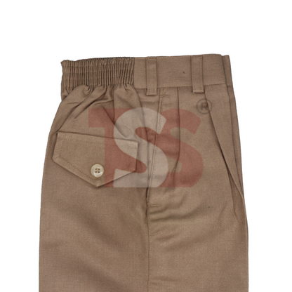 Light Brown Elastic Pant