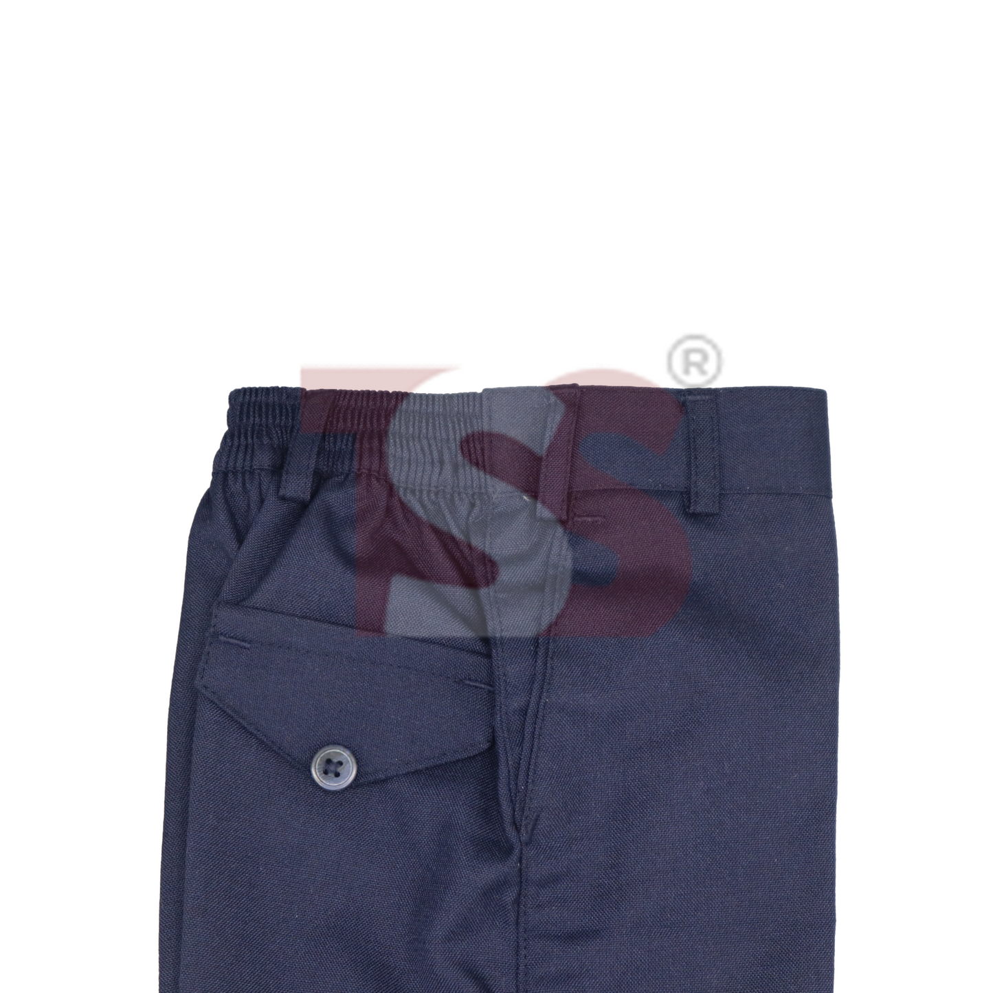 Navy Blue Elastic Pant