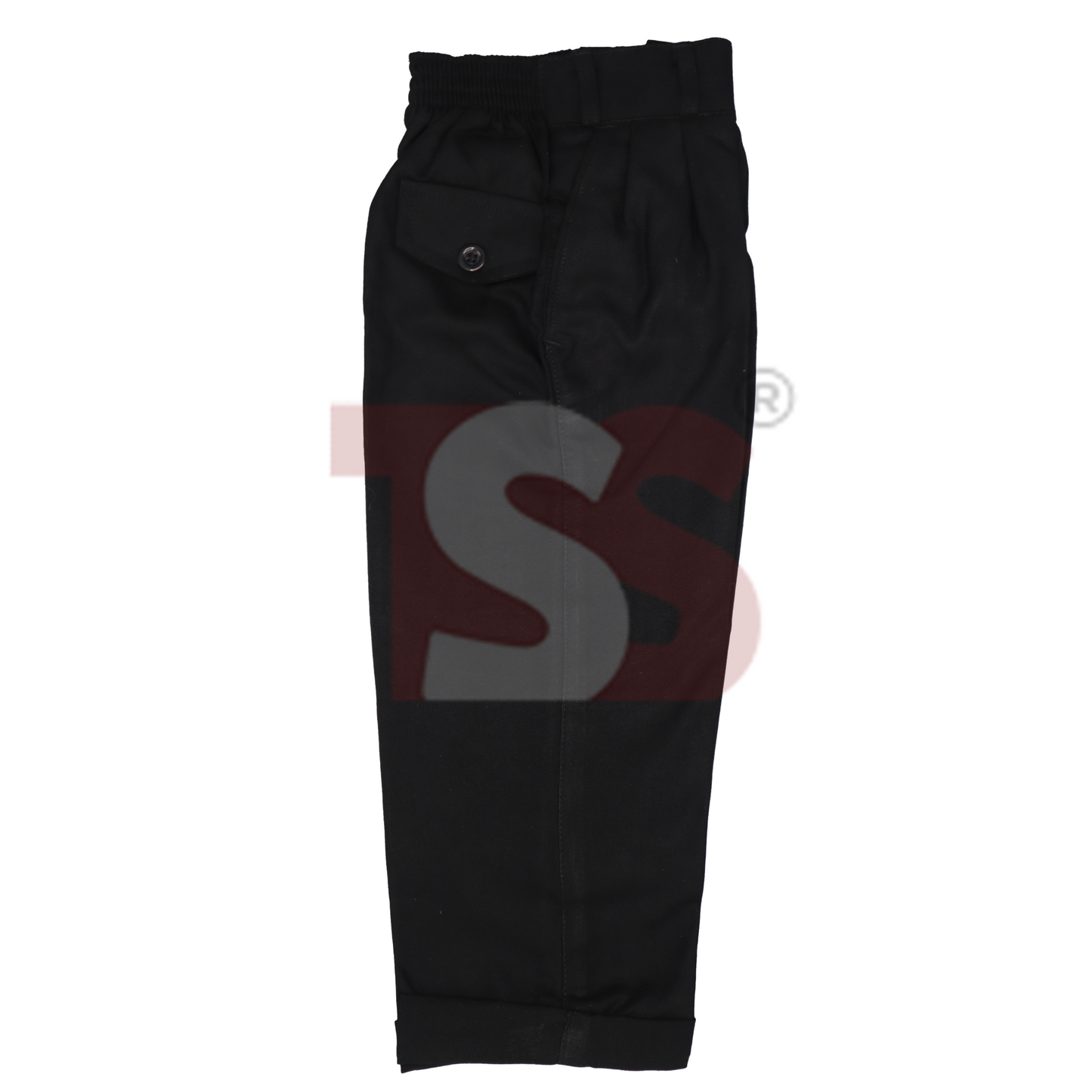 Black Elastic Pant